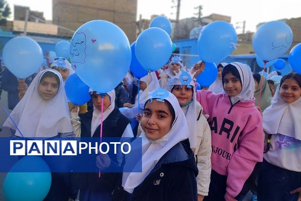 پویش نگهبان آب درمدرسه شهیدمعظم شهر قدس