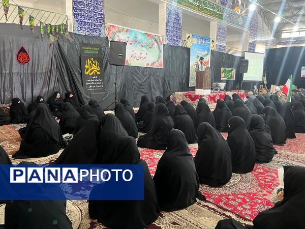 حضور پرشور دانش‌آموزان مدارس خاتم در رزمایش اقتدار بسیجیان