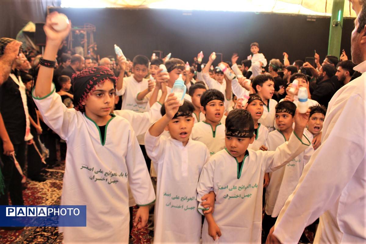 جلوههای باشکوه عزاداری روز عاشورا در قم