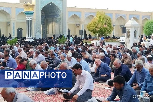 برگزاری مراسم پرفیض دعای عرفه در کاشمر