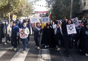 راهپیمایی یوم‌الله 13 آبان در استان البرز