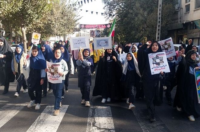 راهپیمایی یوم‌الله 13 آبان در استان البرز