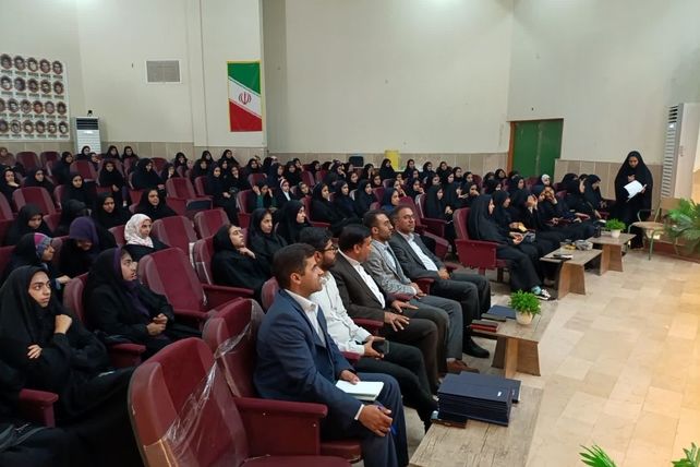 مراسم جشن روز دختر و تجلیل از دختران حافظ قرآن در شهرستان بم