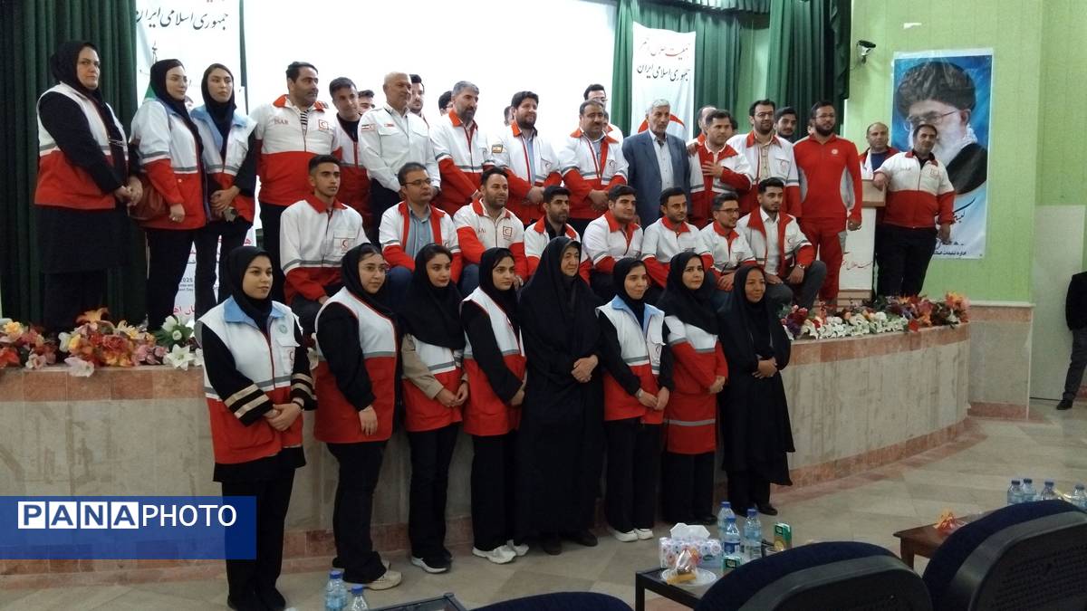 تجلیل از فرشتگان شجاع در اهر