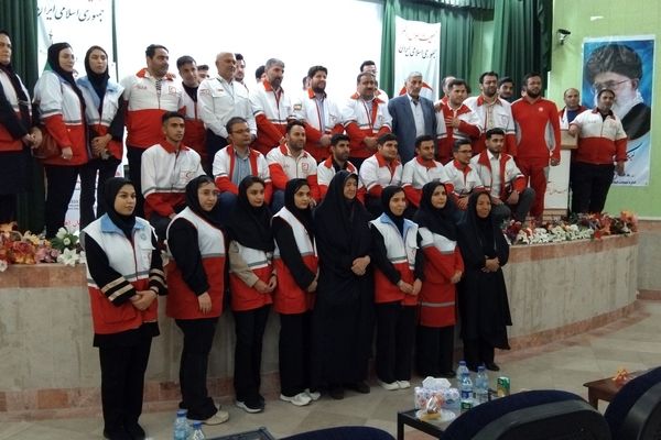 تجلیل از فرشتگان شجاع در اهر