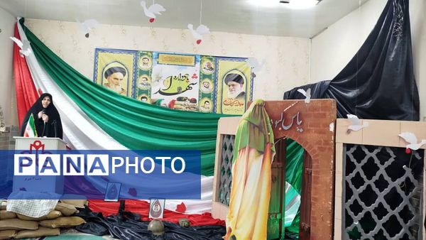 یادواره شهدای دبستان شاهد بنت‌الحسین تبریز با عطر فاطمی