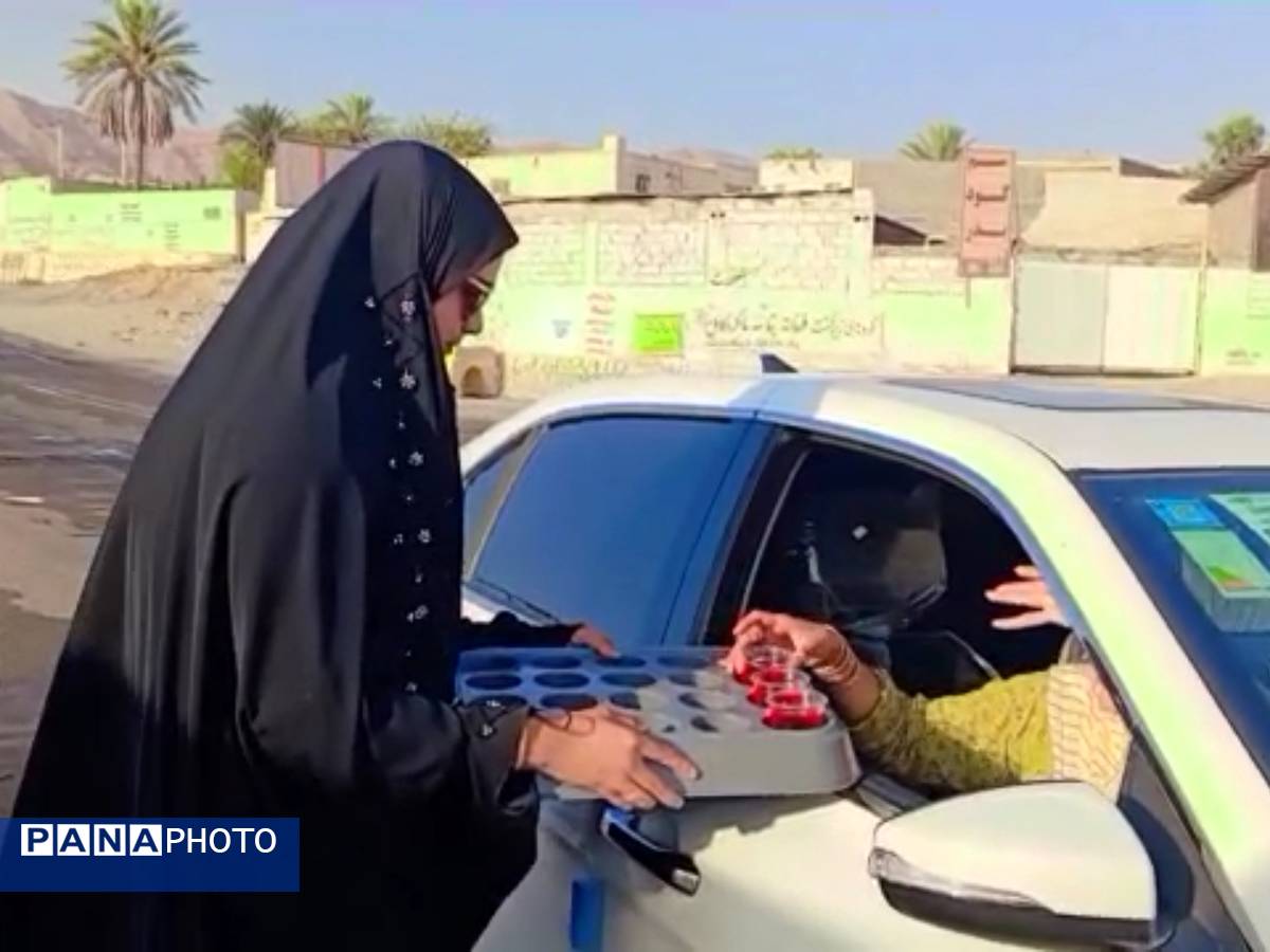 موکب شهید مجتبی شریفی در راه خدمت به جا ماندگان اربعین
