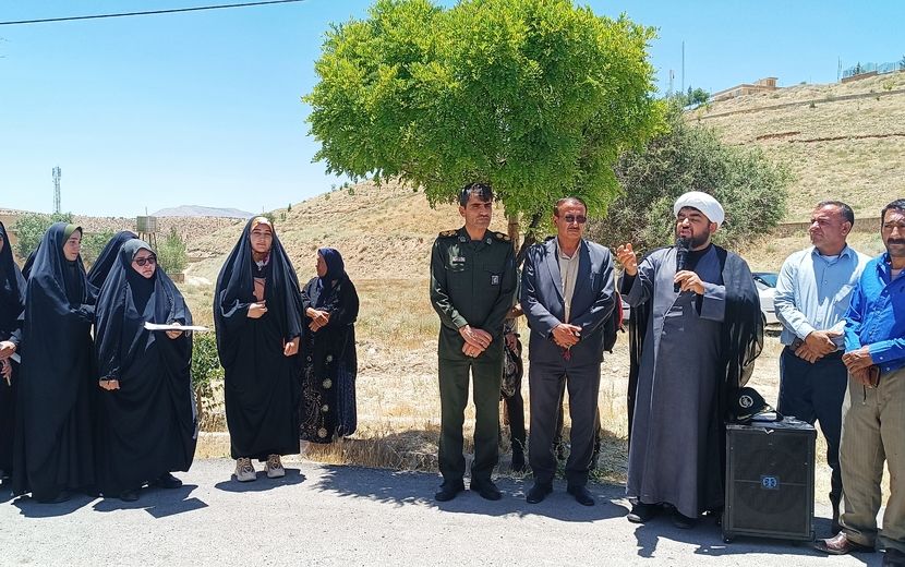 اعزام کاروان ناحیه مقاومت بسیج شهرستان مارگون به مراسم ارتحال امام خمینی (ره)