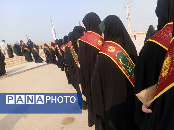 افتتاحیه دوره آموزشی دانش آموزان خادم الشهدا راهیان نور