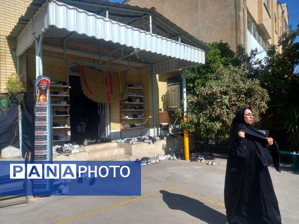 تشییع شهید گمنام در دبیرستان دخترانه شاهد قهرمان ایزدی ناحیه 3 شیراز