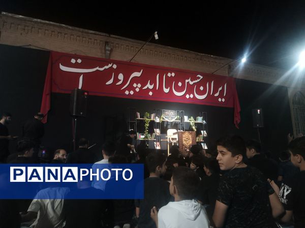 شب اول ماه محرم در هیئت باقرالعلوم نیشابور 