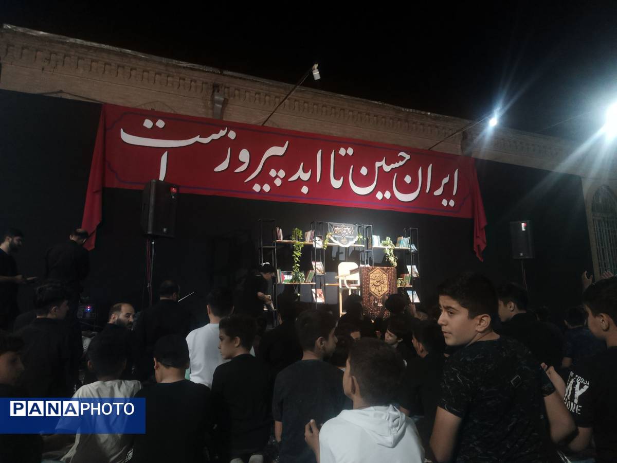 شب اول ماه محرم در هیئت باقرالعلوم نیشابور