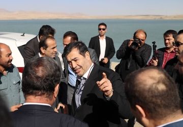 بازدید وزیر ورزش و جوانان از سد حسنلوی شهرستان مهاباد