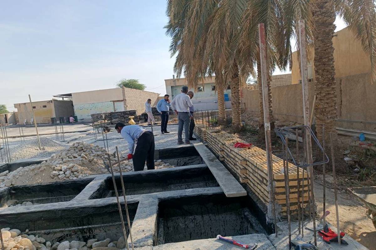 آغاز عملیات ساخت مدرسه شهید مقاتلی روستای چاووشی برای ۳ روستا 