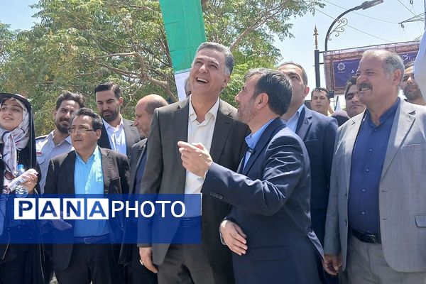 آیین افتتاحیه فاز اول بوستان سلامت باقرشهر 