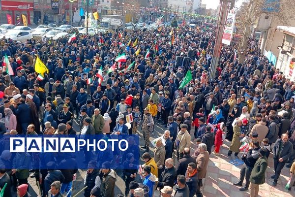 حضور پرشور و باشکوه مردم محمدشهر در راهپیمایی ۲۲بهمن