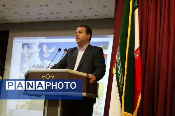 مراسم استقبال مهناز حسن زاده ورزشکار نیشابوری مسابقات کاتای کاراته المپیک ۲۰۲۵ ناشنوایان