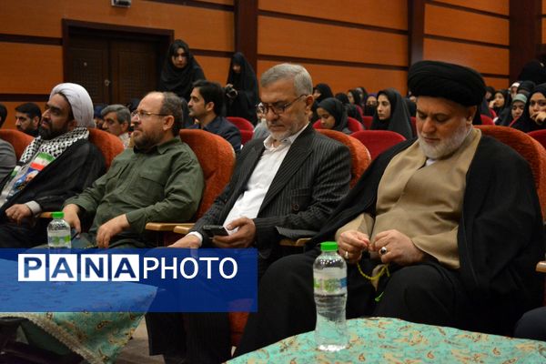 بدرقه دانش‌آموزان بهارستانی به راهیان‌نور