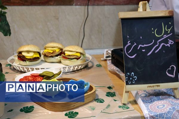 مسابقه آشپزی در مدرسه یاس نبی رباط‌کریم