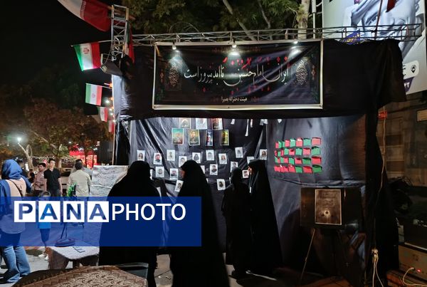 برپایی موکب دختران بصیرا در بجنورد 