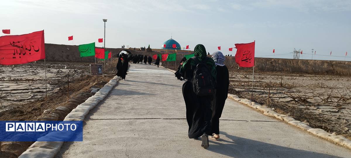 حس و حال دانش‌آموزان فریدونشهری در اردوی راهیان نور