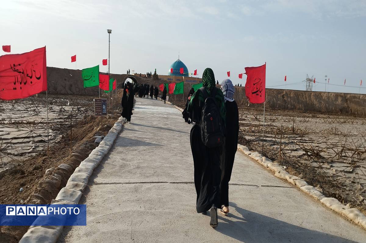 حس و حال دانش‌آموزان فریدونشهری در اردوی راهیان نور