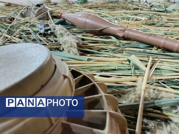 نمایشگاه شهدا به‌مناسبت هفته دفاع مقدس در‌شهر مهستان 