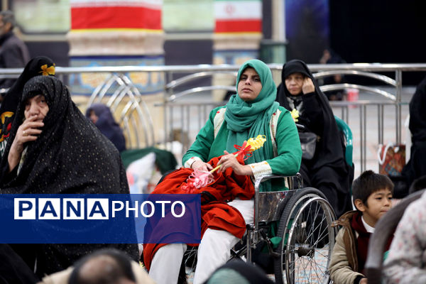 اجتماع توان‌یابان مهدی‌یاور در مسجد مقدس جمکران