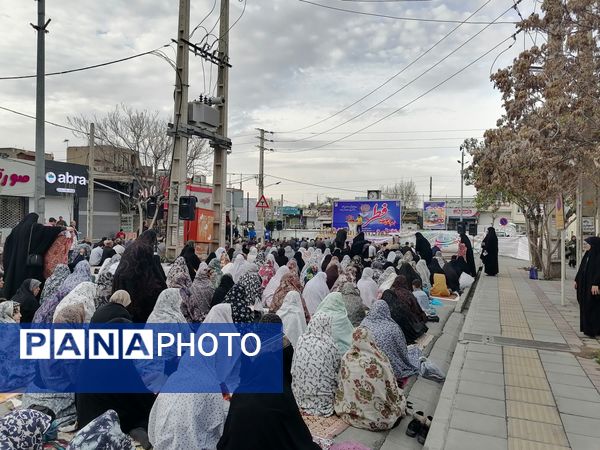  نماز عید فطر در شهرستان آبیک