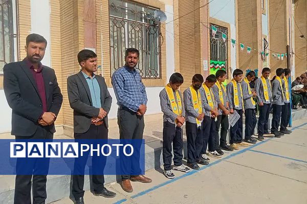 آغاز المپیاد درون‌مدرسه‌ای دانش‌آموزان دیشموک همزمان با هفته تربیت‌بدنی