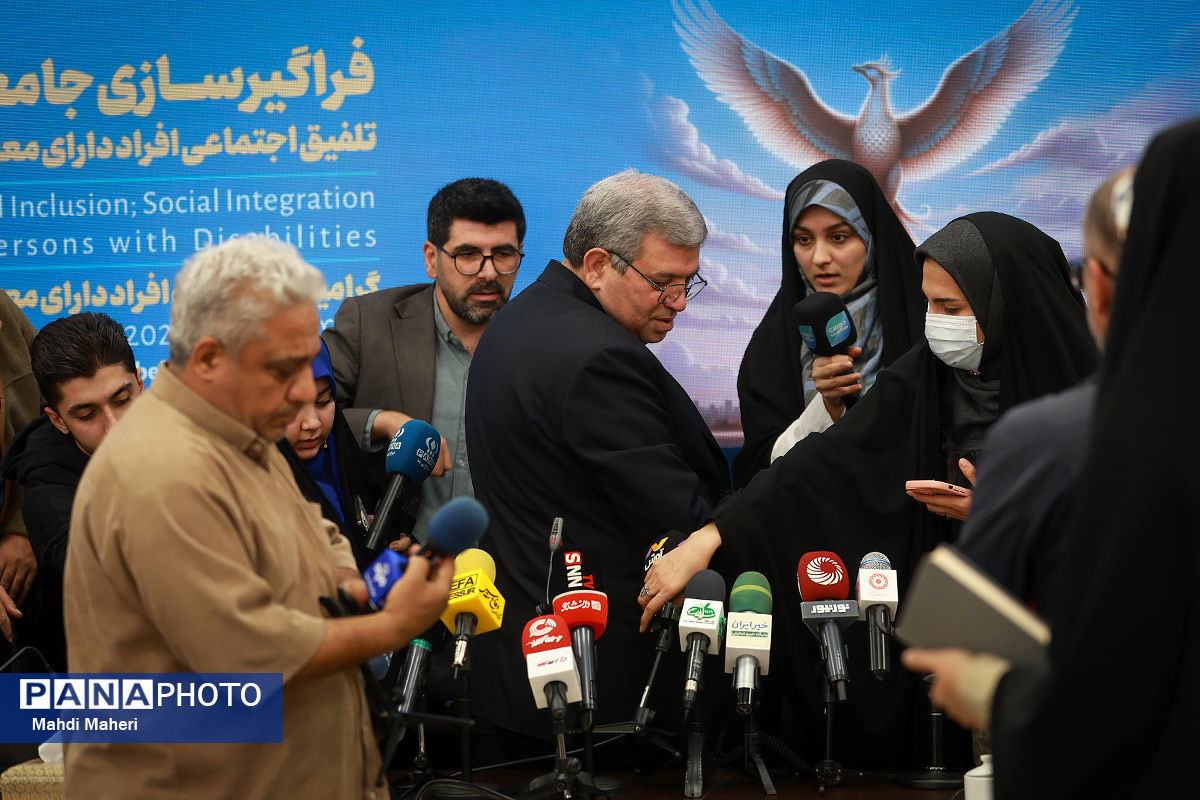 نشست خبری رئیس سازمان بهزیستی