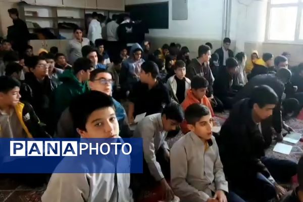 مراسم عزاداری حضرت فاطمه زهرا (س)در دبیرستان هیأت امنایی رازی