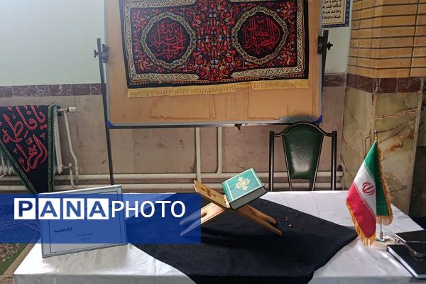 پیوند دل‌های دانش‌آموزان شهرقدس در سوگ حضرت زهرا(س)