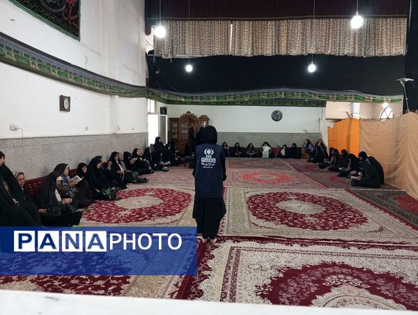 قرائت دعای ندبه در هیئت عاشقان حضرت ابوالفضل نیشابور