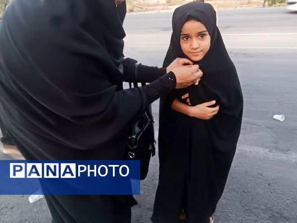موکب شهید مجتبی شریفی در راه خدمت به جا ماندگان اربعین