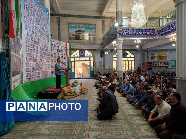 مراسم باشکوه یادواره شهدای شهرستان اسدآباد