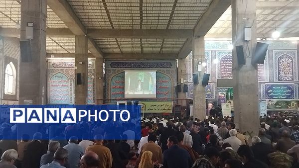 نماز عبادی و سیاسی جمعه همزمان با آغاز هفته نیروی انتظامی در نیشابور