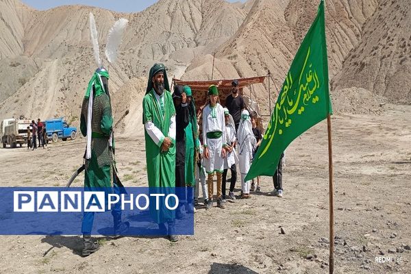 مراسم تعزیه خوانی اربعین حسینی در شهر نیشابور