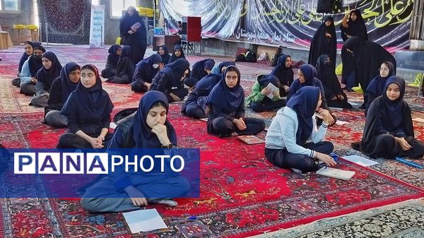 برگزاری لیگ جت دختران در مصلی بقیة اللّٰه شهرستان اشتهارد 