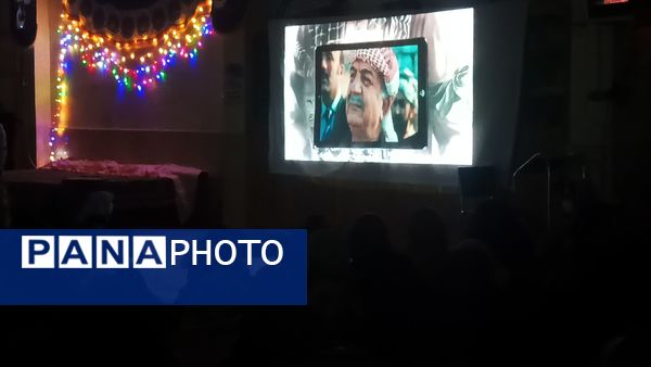 مراسم ولادت امام علی (ع)و سالگرد شهادت حاج قاسم سلیمانی در مسجد چهارده معصوم الغدیر