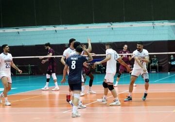 پیروزی تیم ملی والیبال مقابل قطر
