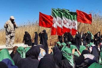 آیین اعزام دانش‌آموزان اسلامشهر به اردوی راهیان نور