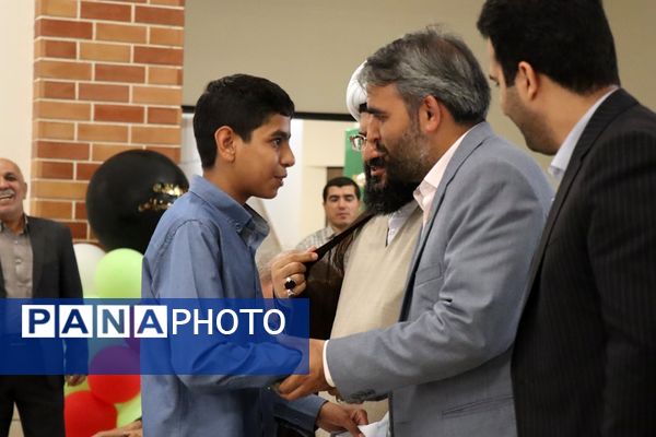 آیین افتتاح مدرسه  زنده‌یاد حاج لطف‌الله محسنی فشمی در پاکدشت 