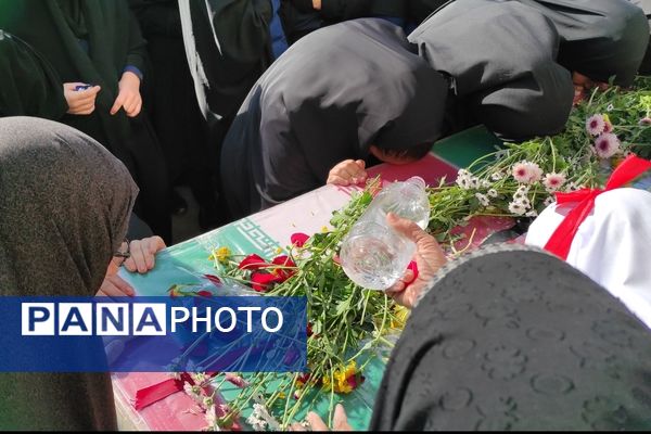 پیکر شهید دفاع مقدس پس از چهل و دو سال به شهر خود بازگشت