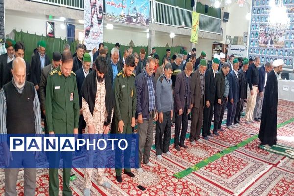 آخرین نماز عبادی سیاسی جمعه آبان ماه در شهر بار نیشابور