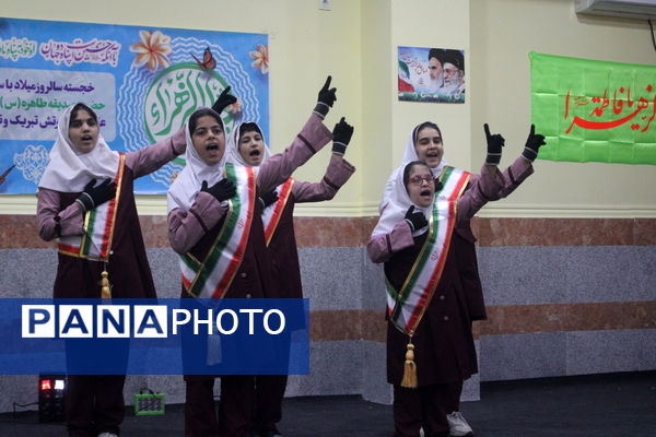 جشن دانش‌آموزان مدارس استثنایی شهرستان بوشهر به‌مناسبت میلاد حضرت زهرا (س) و روز مادر