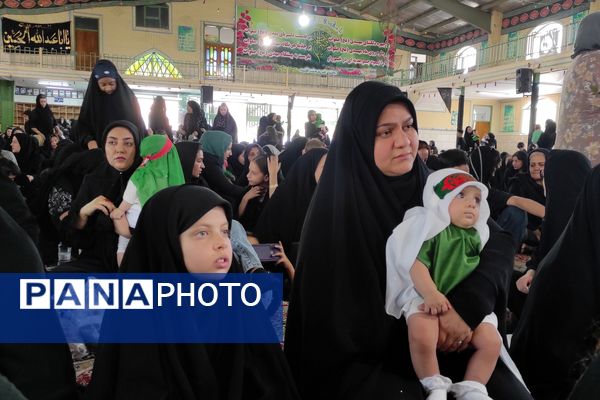 همایش شیرخوارگان حسینی شهرستان آباده