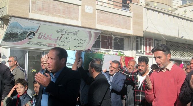 میهمان بی‌نام، محبوب دل‌ها؛ ورود پیکر مطهر شهید گمنام به گرمدره و مارکده