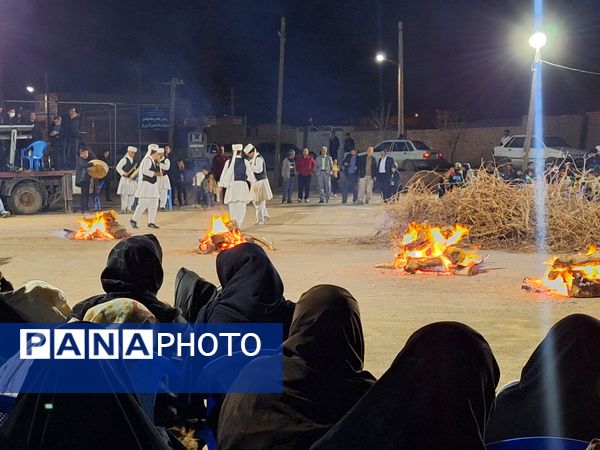 آیین چهارشنبه سوری اصیل در گناباد 