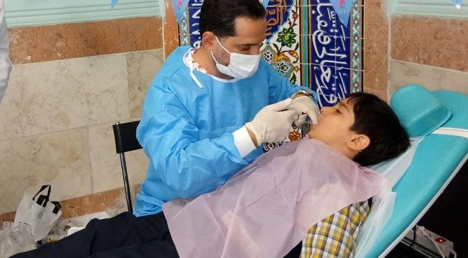 برگزاری پویش "دو دوتایادت نره"درمدرسه ی  شهید احمدی روشن شهریار